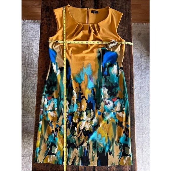 ILE New York women’s print shift dress size 14 - Picture 8 of 12